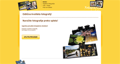 Desktop Screenshot of foto-soncek.mmstudio.si